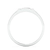 Jewelove™ Rings Ready to Ship - Ring Size 21, Platinum & Rose Gold Single Diamond Ring for Men JL PT 1143