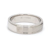 Jewelove™ Rings Ready to Ship - Ring Size 21, Single Diamond Platinum Band for Men with Matte Finish JL PT 668