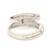 Jewelove™ Rings Ready to Ship - Ring Sizes 11, 18 Designer Heart Platinum Love Bands JL PT 922