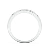 Jewelove™ Rings Ready to Ship - Ring Sizes 12, 18 - Designer Platinum Couple Rings with Single Diamonds JL PT 1125