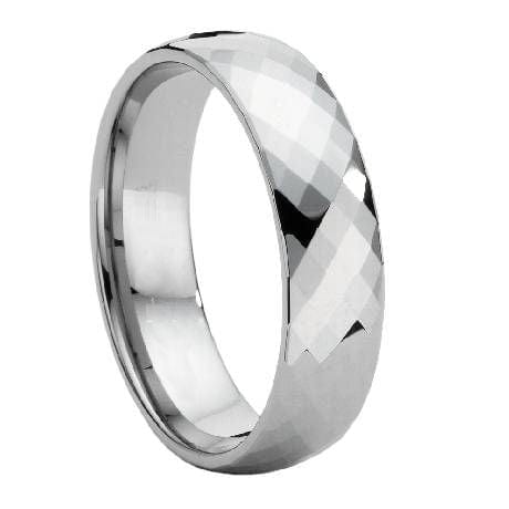 Jewelove™ Rings Ready to Ship - Ring Sizes 9, 26, Mirror Finish Platinum Love Bands JL PT 948
