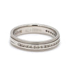 Side View of Super Sale - Designer Eternity Platinum Ring JL PT 524 Ring Size 18