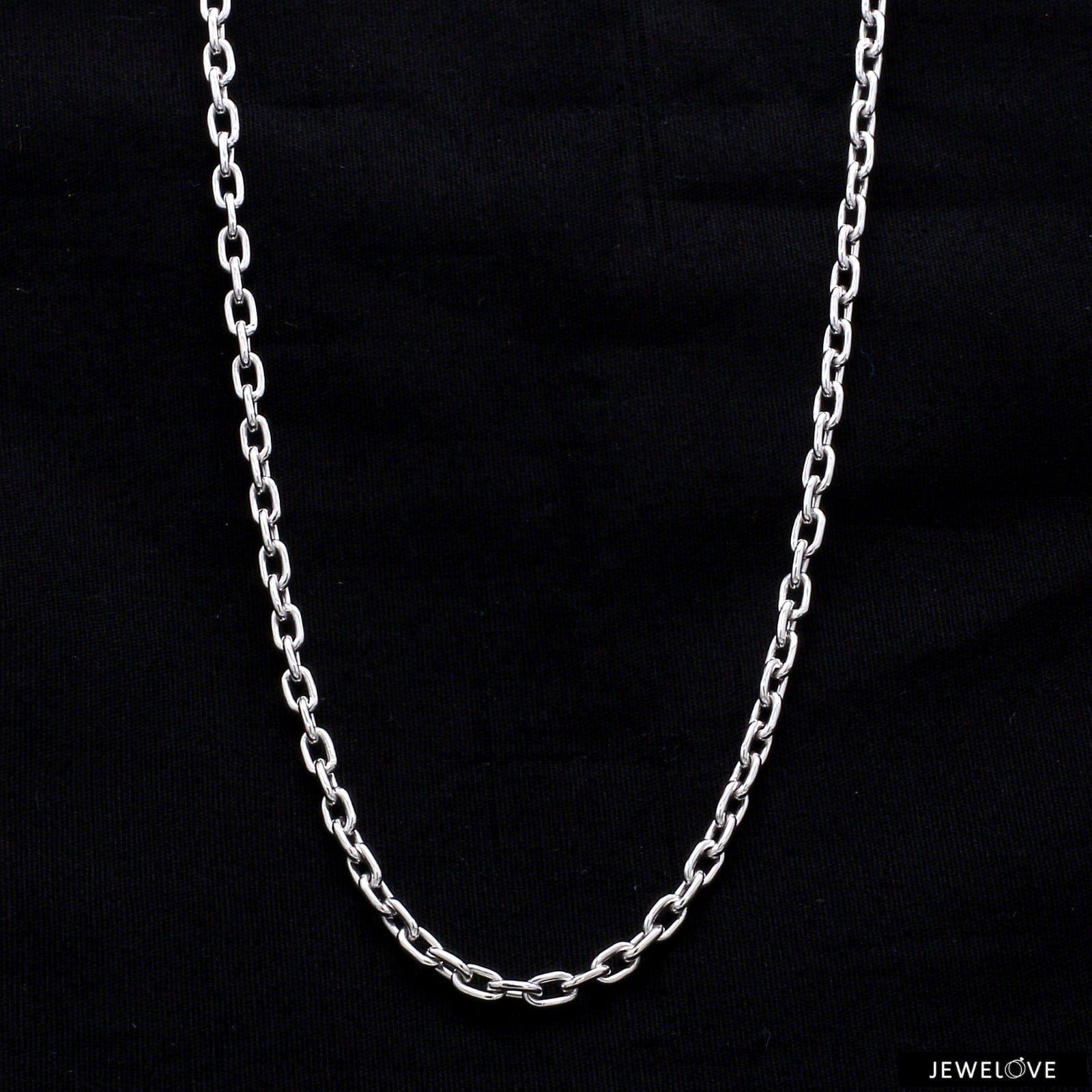 Jewelove™ Chains Simple Platinum Chain JL PT CH 862