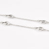 Jewelove™ Chains Simple Platinum Chain with Designer Loops JL PT CH 804
