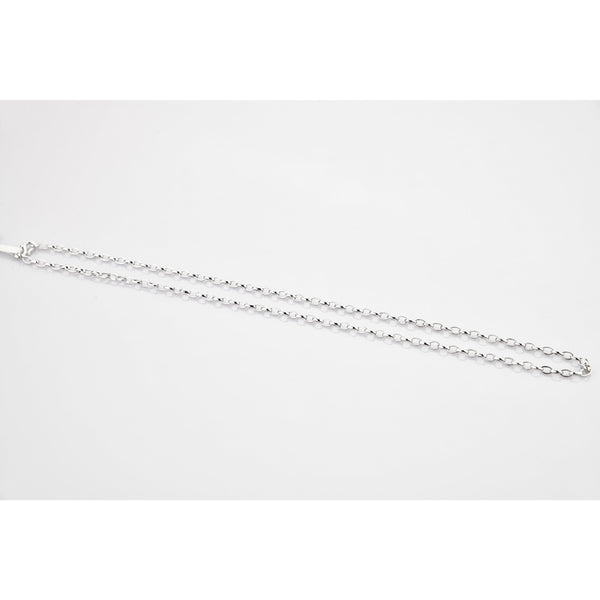 Simple Platinum Chain with Oval Links JL PT 767
