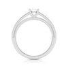 Jewelove™ Rings Single Diamond Platinum Engagement Ring for Women JL PT R-53