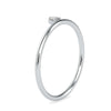 Jewelove™ Rings Single Diamond Platinum Engagement Ring JL PT 0669