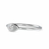Jewelove™ Rings Single Diamond Platinum Ring for Women JL PT 0649