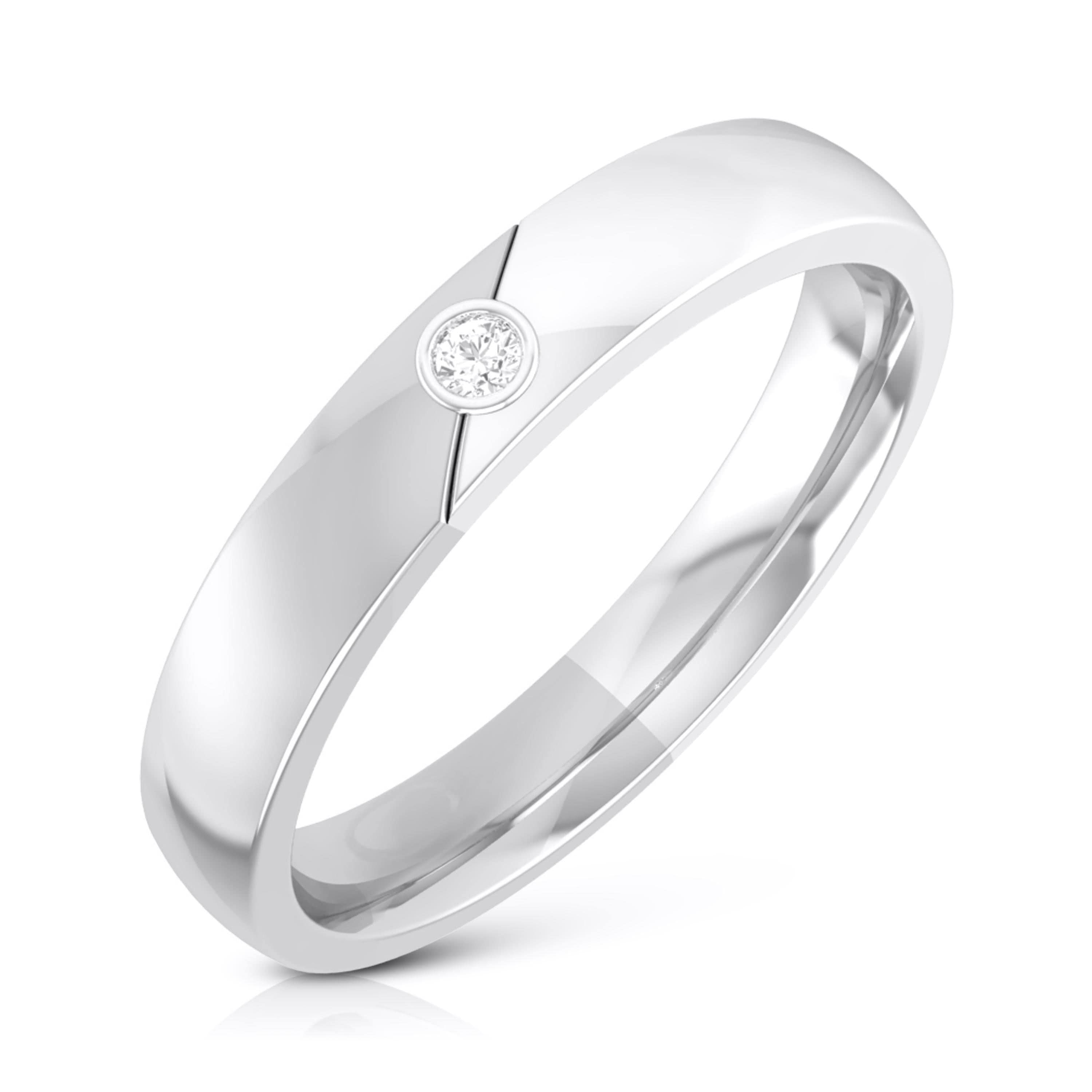 Single Diamond Wedding Ring | Rae | Brilliant Earth