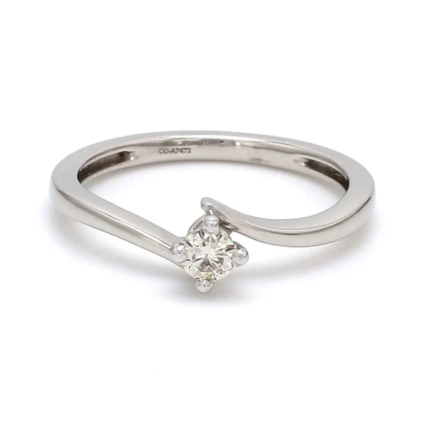 Icebox - .50ctw Single Band Double Layer - Diamond Engagement Ring - All  Natural