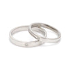 Jewelove™ Rings Both / SI IJ Single Diamond Platinum Ring JL PT 500