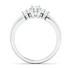 Jewelove™ Rings Spark of Love - Platinum Couple Rings with Diamonds JL PT 600