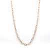 Jewelove™ Chains Square Links Platinum & Rose Gold Chain for Men JL PT CH 950