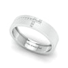 Jewelove™ Rings Super Sale - Designer Platinum Ring with Diamonds SJ PTO 162 for Men Ring Size 20