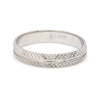 Jewelove™ Rings Textured Platinum Couple Rings JL PT 1111