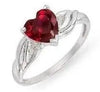 The Queen of Hearts Ruby Ring JL R 67 - Suranas Jewelove
