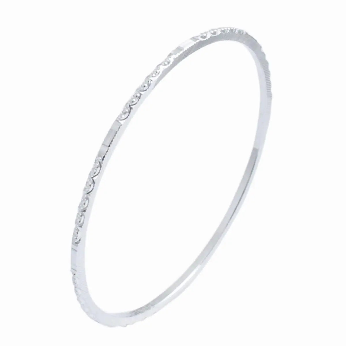 Buy White Gold Bracelet Designs Online in India | Candere by Kalyan  Jewellers