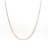 Jewelove™ Chains Thin Platinum & Rose Gold Chain for Women JL PT CH 954