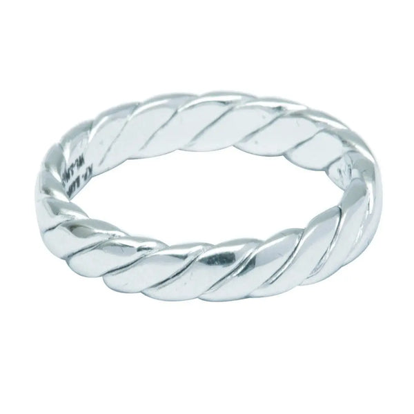 Jewelove™ Rings UniSex Plain Platinum Band with Slanting Cuts JL PT 488