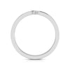 Jewelove™ Rings Unisex Platinum Diamond Couple Ring JL PT B-44