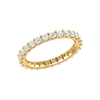 Jewelove™ Rings Yellow Gold Diamond Wedding Ring JL AU RD RN 9279Y